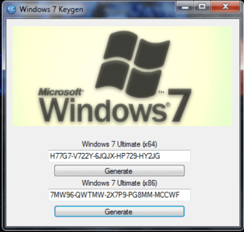 Windows 7 ultimate product key free